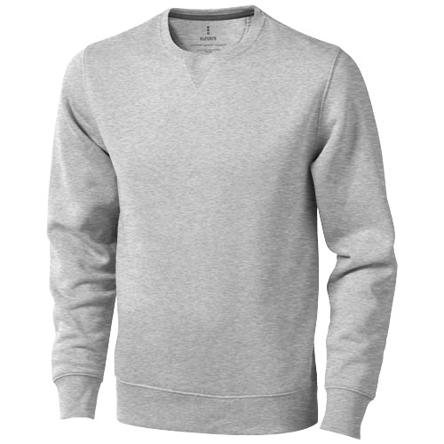 Pull unisexe publicitaire ras du cou 300g - Surrey Gris mélangé